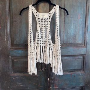Crochet vest great condition
